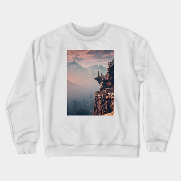 Horizon Crewneck Sweatshirt by TeEmporium
